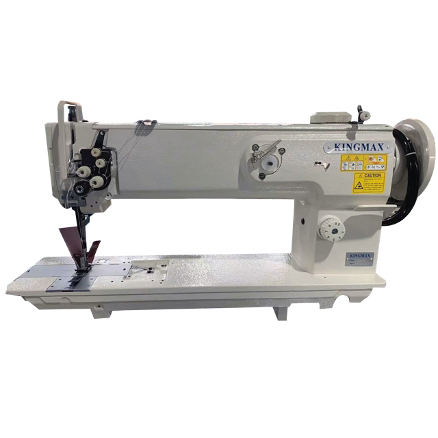 1 et 2 aiguille 18 pouces de long bras à lit plat à lit à lit avec une machine à coudre à pied de marche