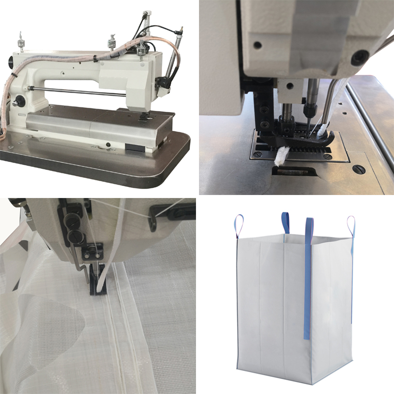 Machine à coudre fibcMachine à coudre de sac de déflecteur de bras long GK81800-KINGMAX
