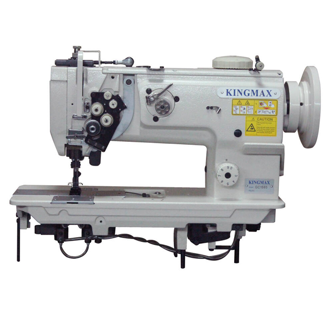  Machine de couture à pied de marche à 2 aiguilles avec la barre d'aiguille divisée